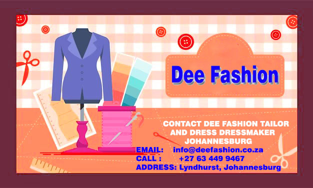 CONTACT A TAILOR AND DRESSMAKER, IN JOHANNESBURG